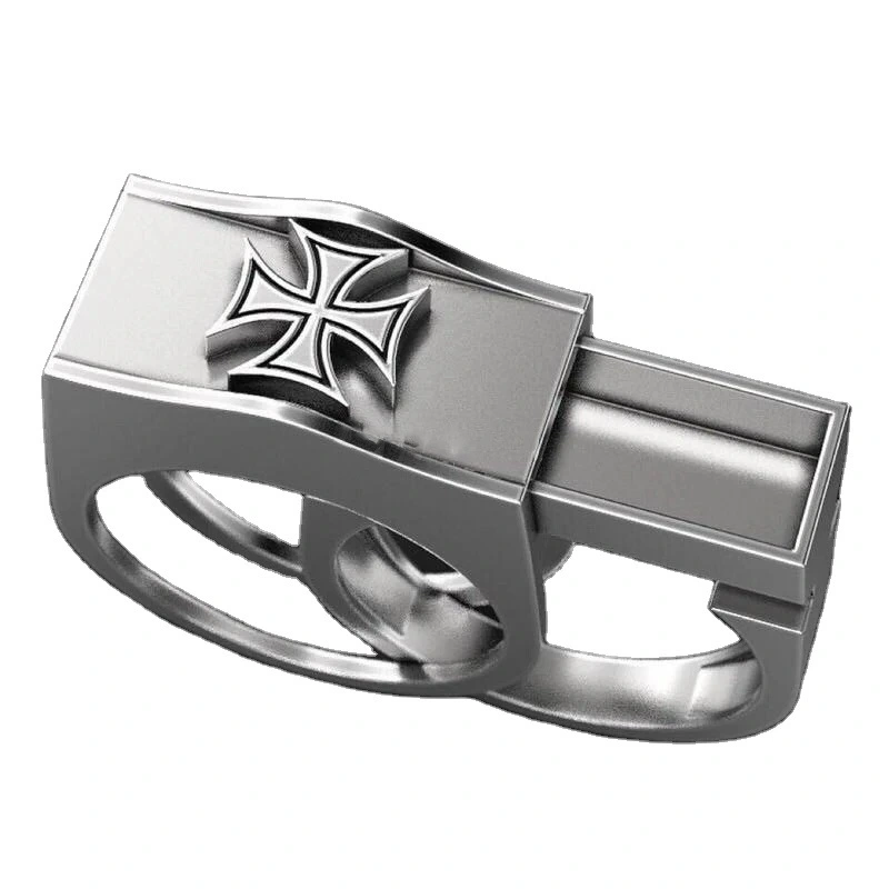 European And American Punk Style Skull Ring