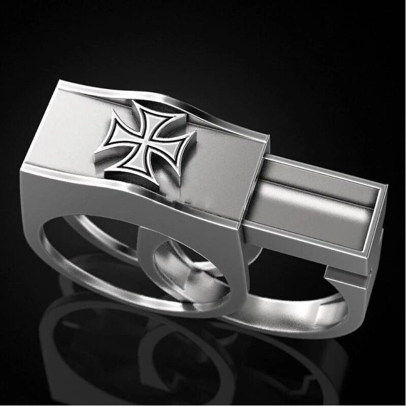 European And American Punk Style Skull Ring