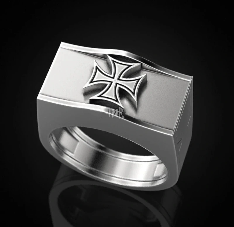 European And American Punk Style Skull Ring
