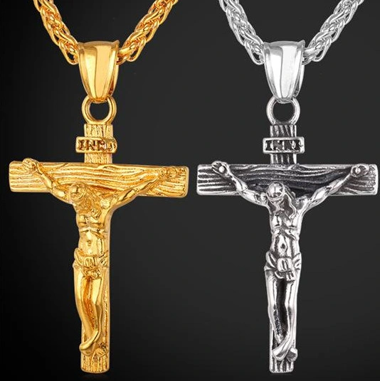 Explosive Models Clavicle Chain Easter Cross Necklace