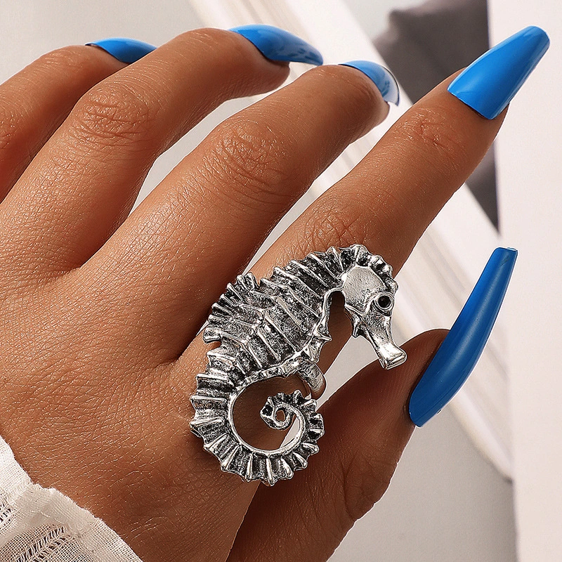 European And American Personality Ins Cold Wind Simple Fashion Ring