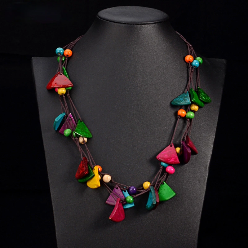 New Ethnic Style Coconut Shell Necklace Jewelry