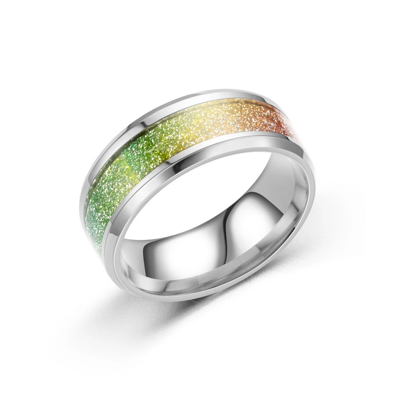 European And American Titanium Steel Shell Stainless Steel Ring