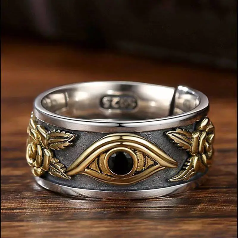 Fashion Personality Men's Trend Gold Ring