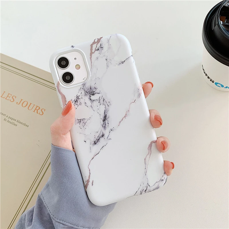 Creative marble mobile phone case