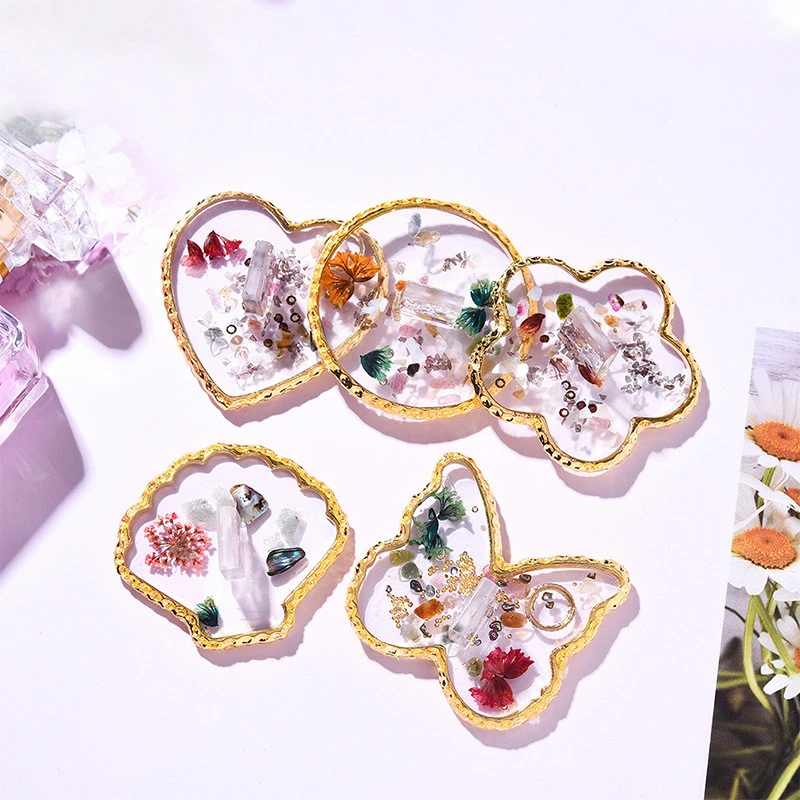 Nail Art Crystal Color Display Board Flower Shell Butterfly Heart