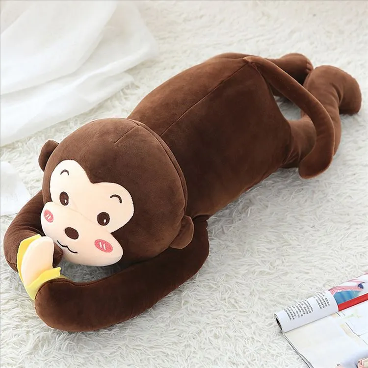 Elastic Monkey Cushion doll