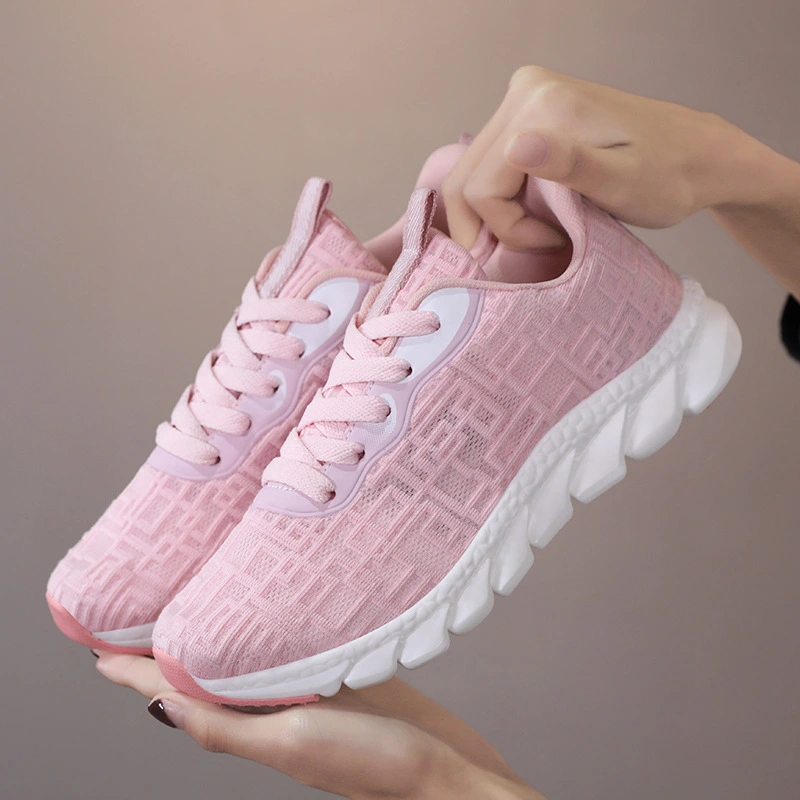 Mesh Breathable Large Size Sports And Leisure Running Shoes