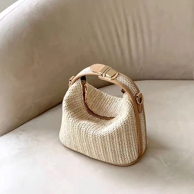 Summer Hand-held Straw Woven Bag