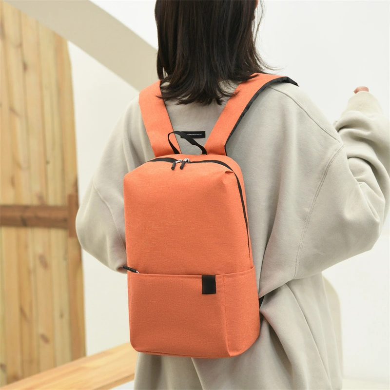 Solid Color Waterproof Colorful Computer Backpack