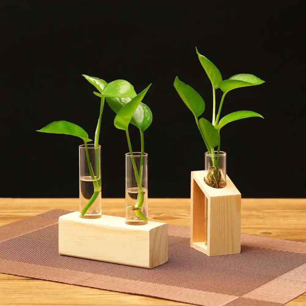 Simple Nordic Test Tube Glass Vase Decoration