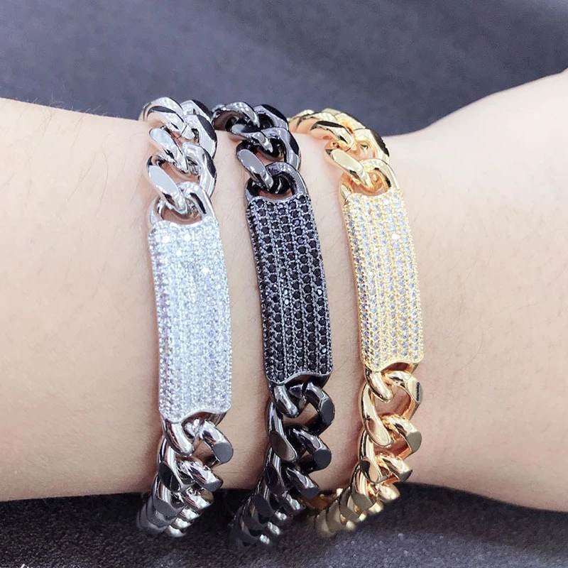 European And American New Copper Fashion Electroplating Bracelet