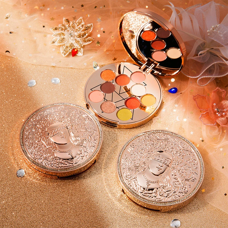 Goddess Of Luck 10-color Waterproof Eye Shadow Palette