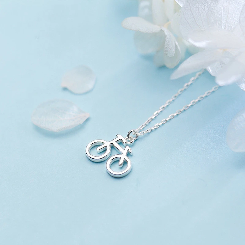 Fashion Necklace Simple Personality Simple Bicycle