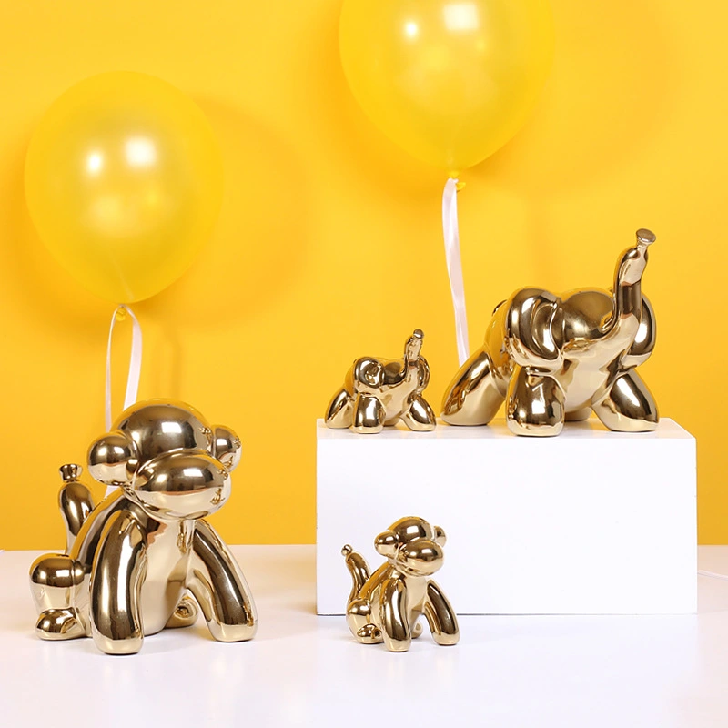 Modern Simple Elephant Monkey Ornaments In Northern Europe