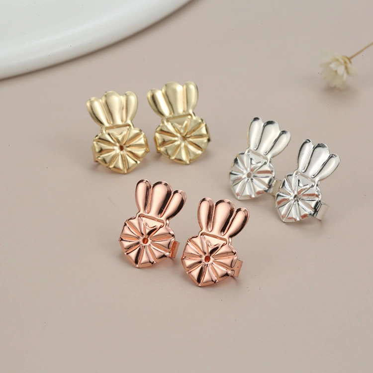 Popular Magic Stud Earrings Aid Creative Stud Earrings Buckle Lift Holder Butterfly TV Stud Earring Clip