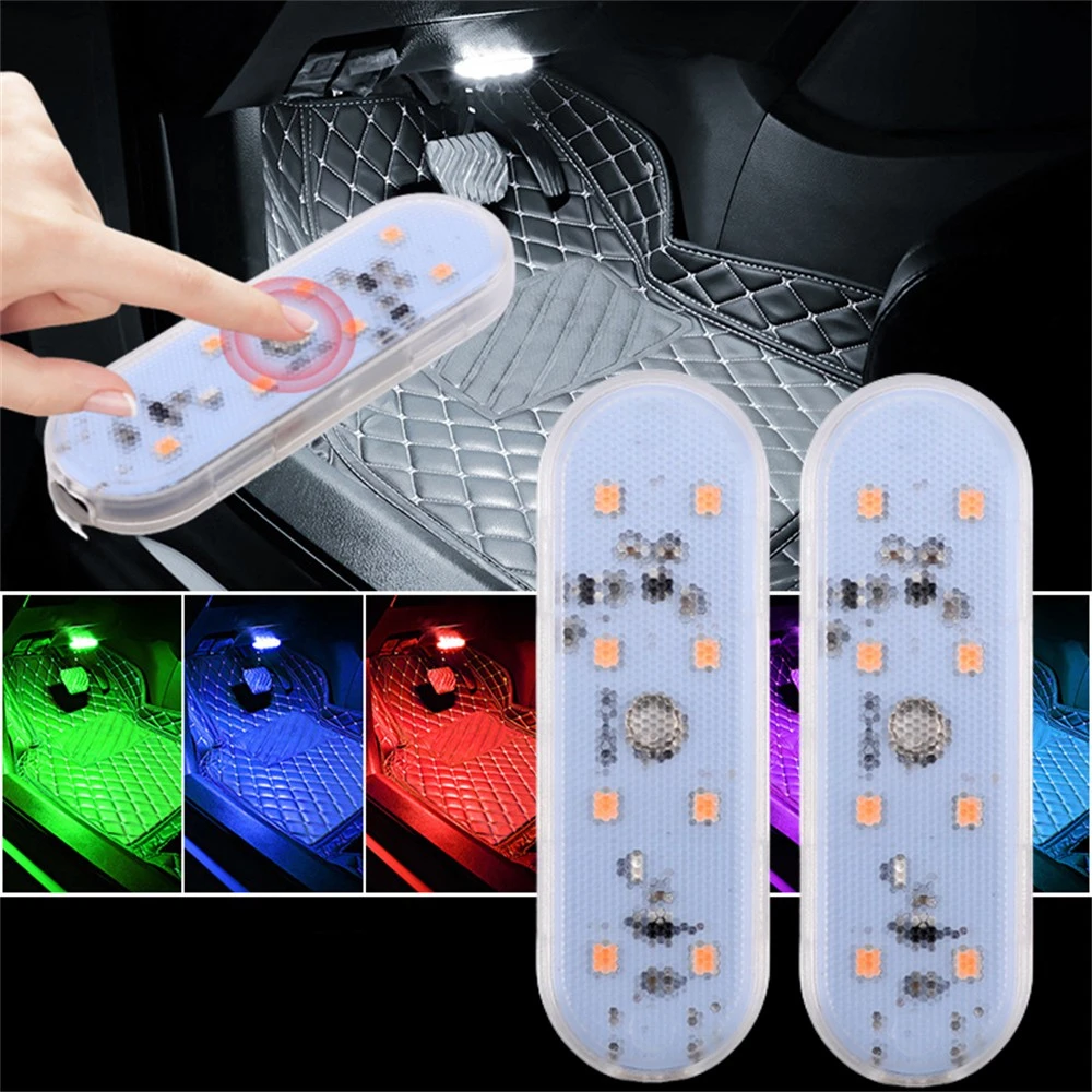 Car Induction USB Charging Atmosphere Lamp