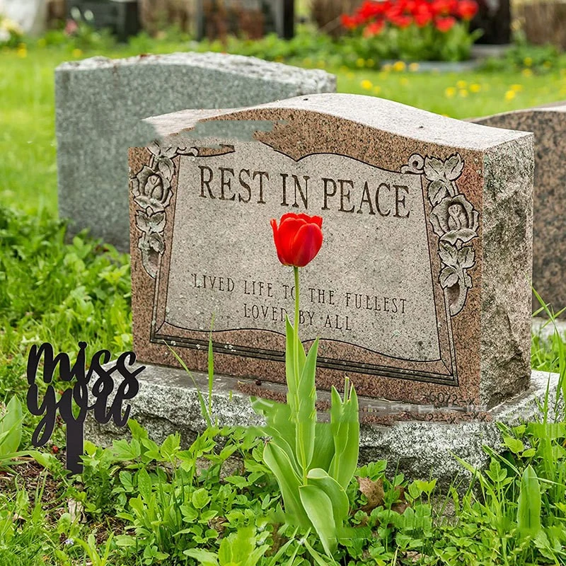 Decorative Plaque Of Memorial Cemetery
