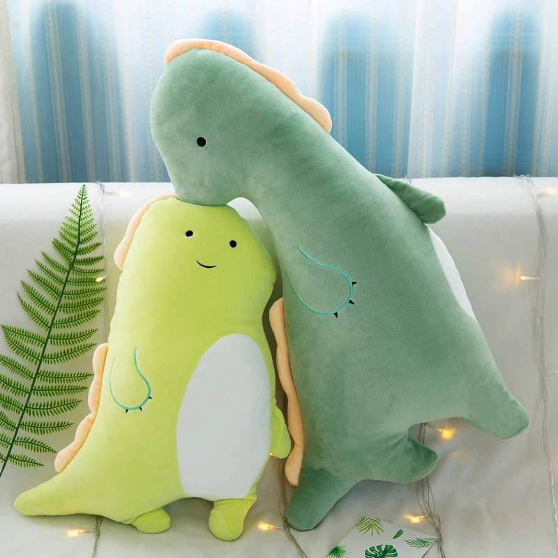 Couple dinosaur pillow