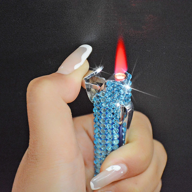 High Beauty Full Diamond Ballpoint Lighter