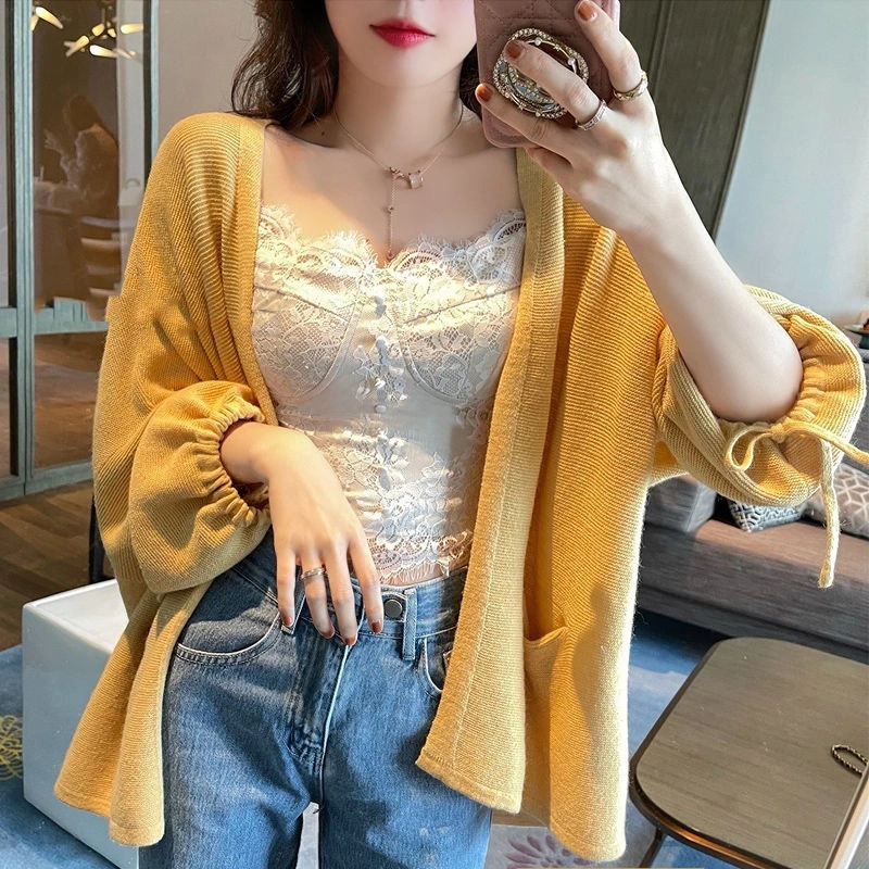 Women's Lace Suspender Design Trendy Vest