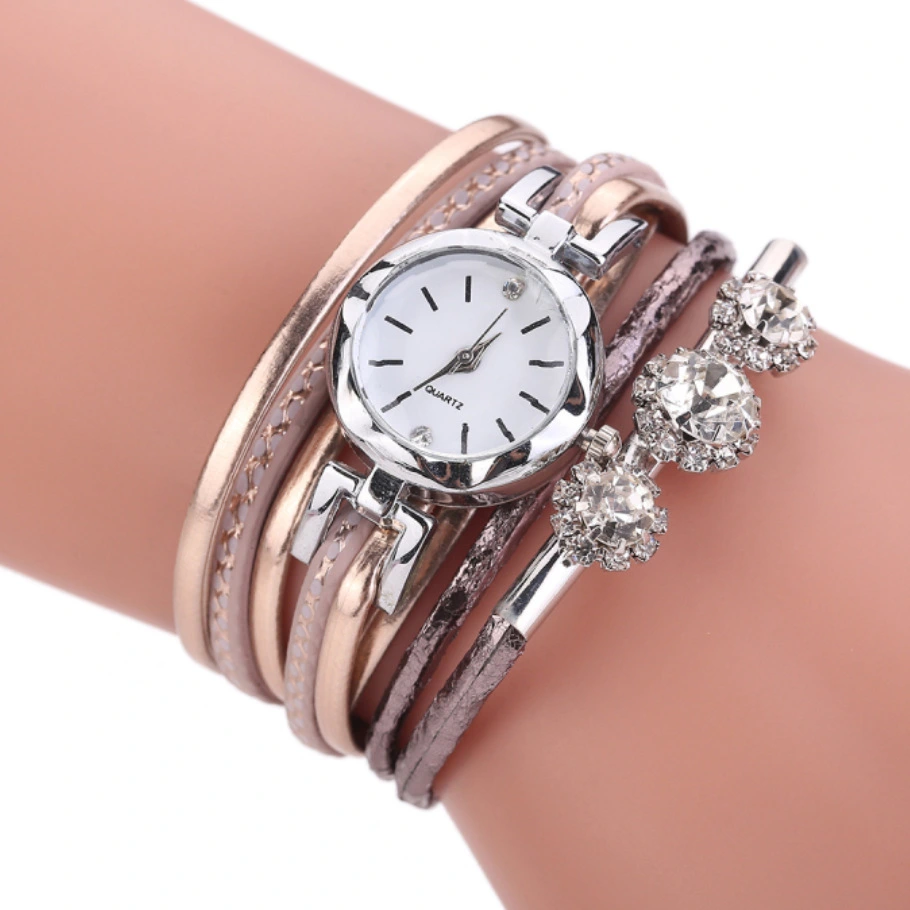 Women's Fashion Diamond-set Alloy Quartz Watch