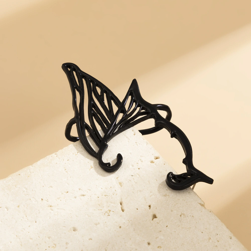 Butterfly Wings Hollow Out Simple Elf Alloy Ear Cuff