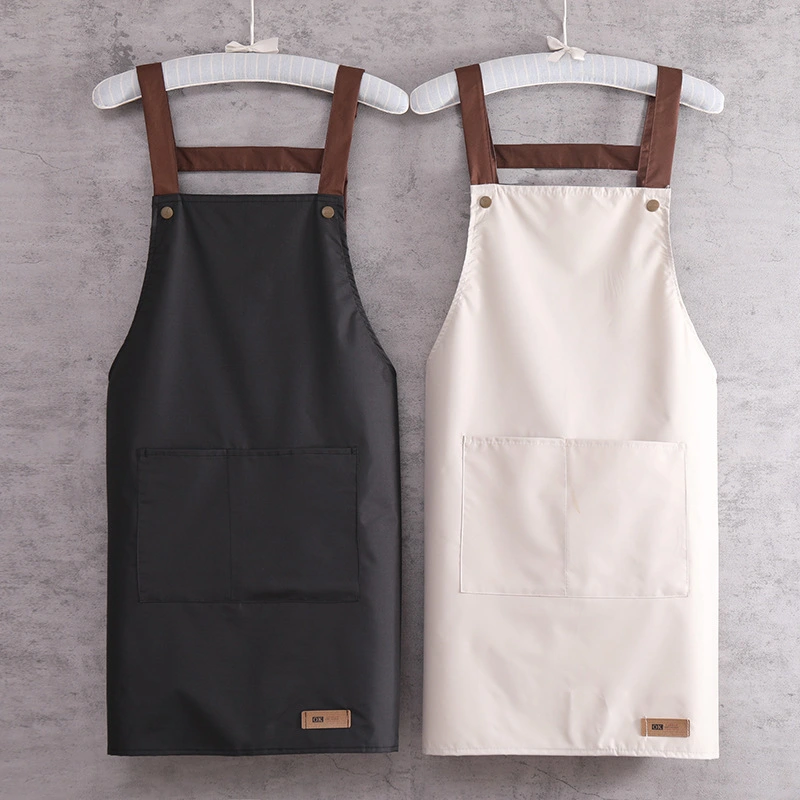 Men's And Women's Fashion Kitchen Waterproof And Oil-proof Work Clothes
