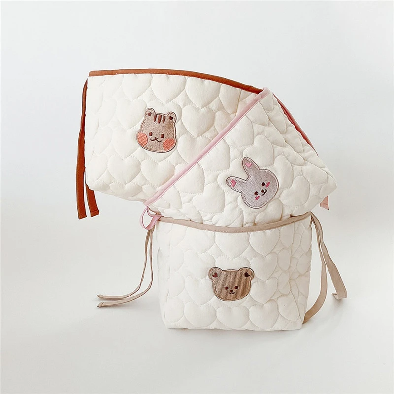 Dot Baby Bed Quilted Storage Bag