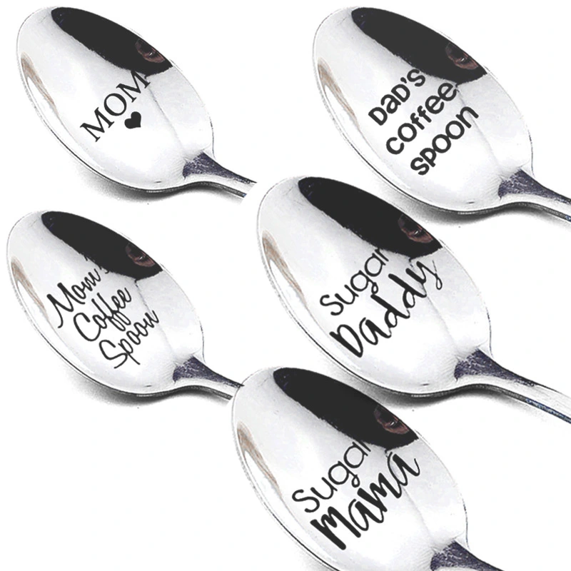 Household Stainless Steel Spoon With Long Handle