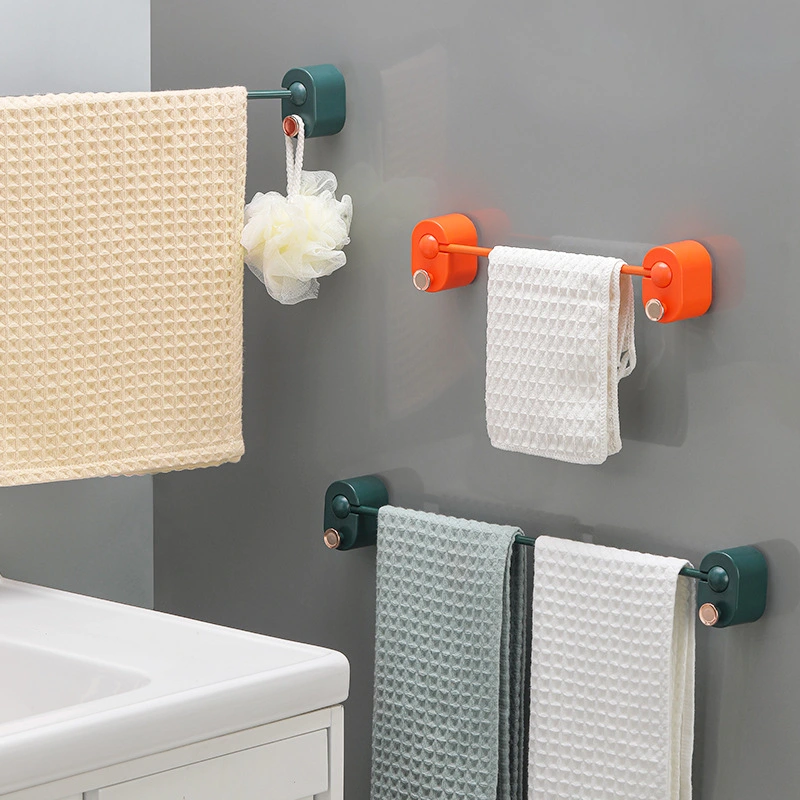 Perforation Free Bathroom Towel Rack