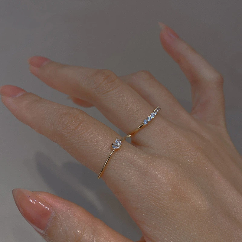 Heart Shaped Fashion Love Finger Ring