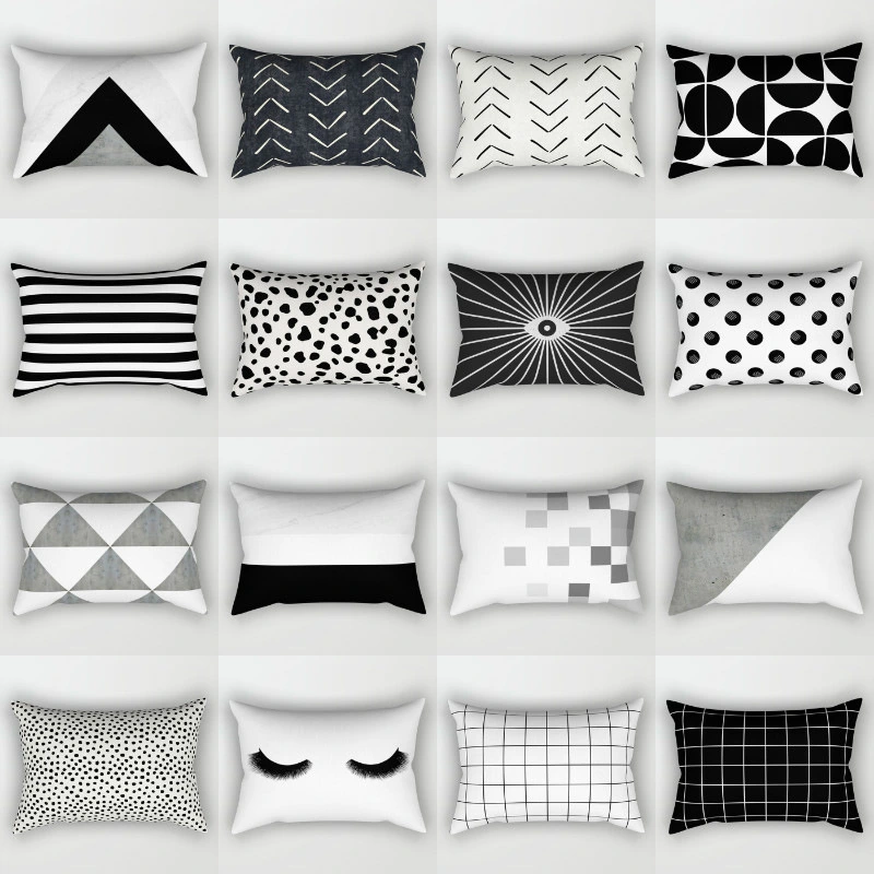 Rectangular Sofa Lumbar  Cushion Living Room Pillow