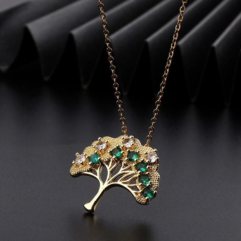 Vintage Tree Of Life Pendant Necklace