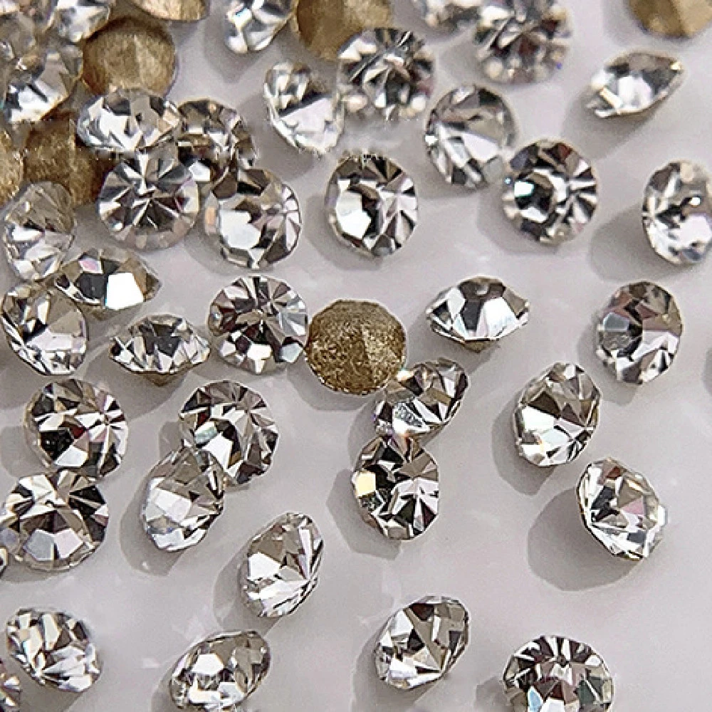 New Glass Crystal Nail Diamond