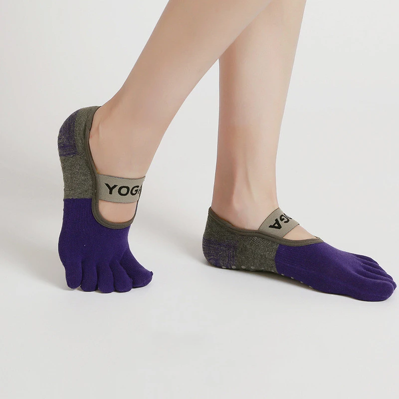 Women's Fashionable Pilates Toe Socks