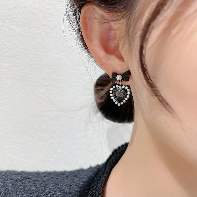 New Fashion Bow Matching Earrings