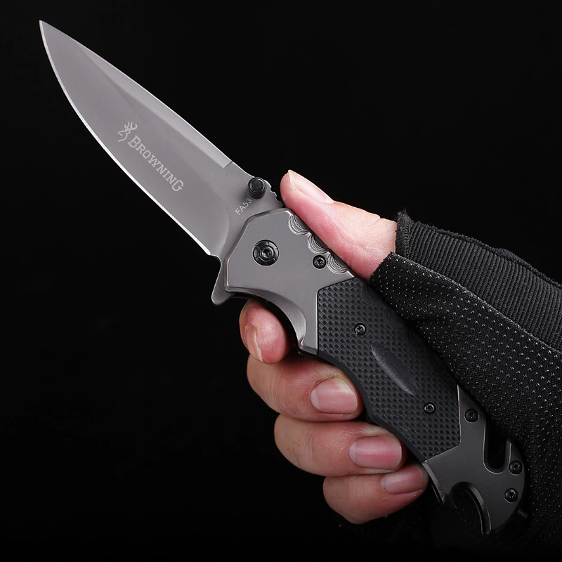 G10 Handle Wilderness Multi-function Survival Self-defense Tool