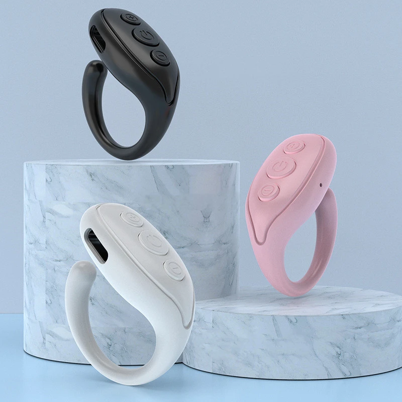 Ring Bluetooth Remote Control Mobile Phone Self-timer