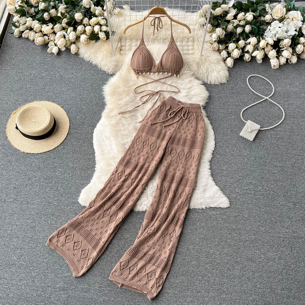 Straight Loose High Waist Slim All-match Wide-leg Pants