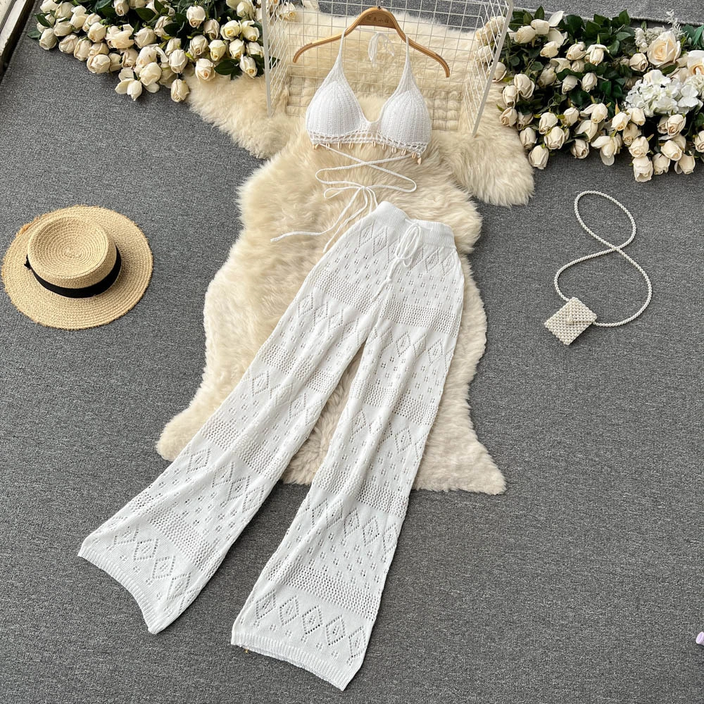 Straight Loose High Waist Slim All-match Wide-leg Pants