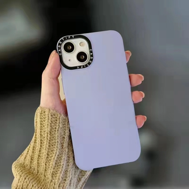 Netflix With The Same Skin Feeling Solid Color Phone Case