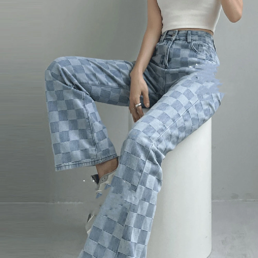 Vintage High-waisted Slim Casual Pants