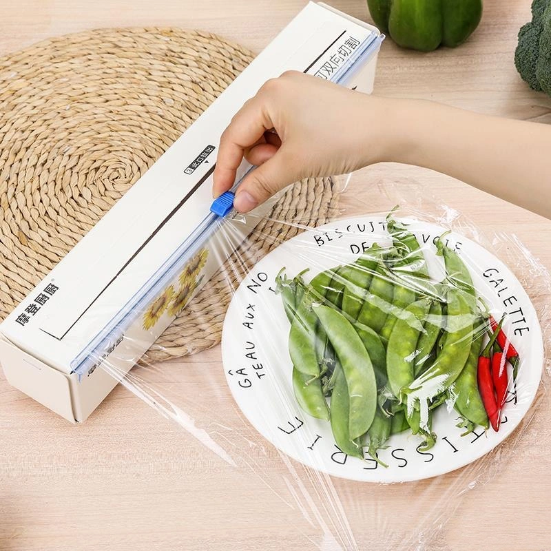 Plastic Wrap Cutting Strip Plastic Cutting Box Insert Sliding Knife Slitter Household