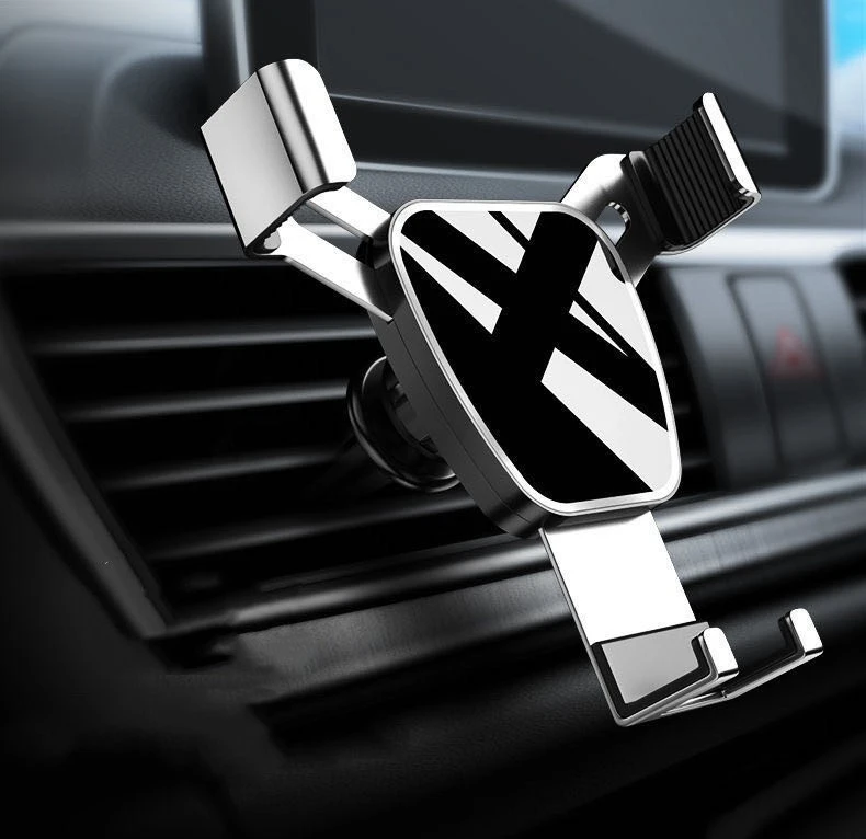 Car Air Outlet Gravity Support Buckle Navigation Mobile Phone Bracket