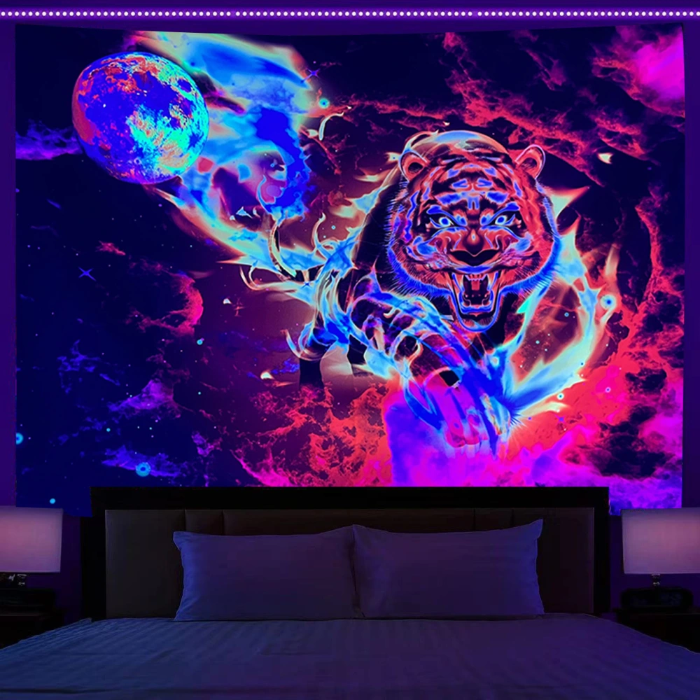 Home Fashion Fluorescent Print Decorative Tapestry