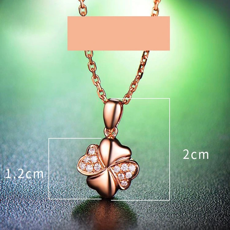 Sterling Silver Rose Gold Plated Necklace