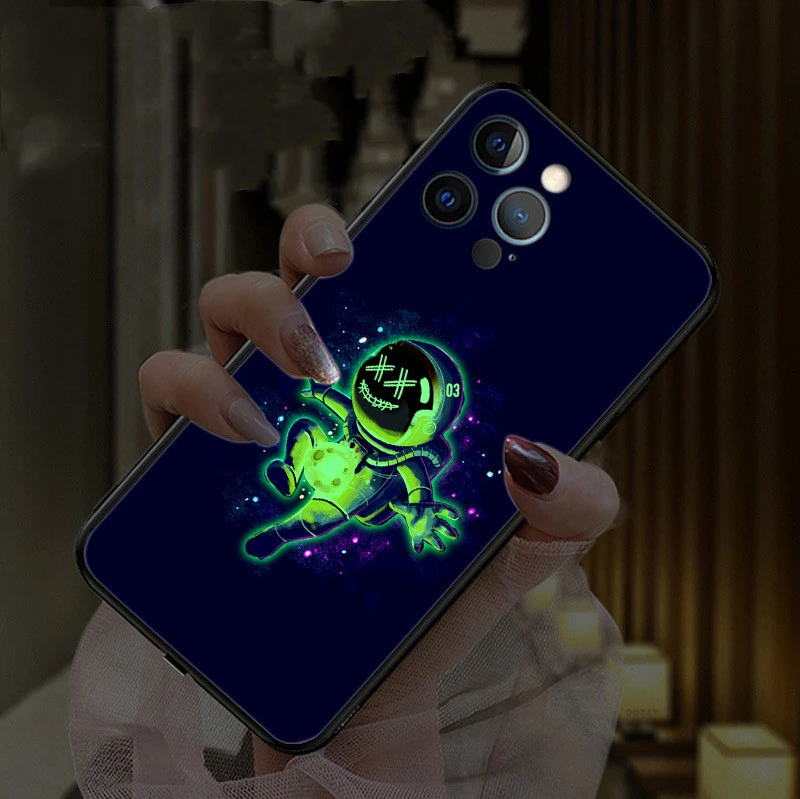 Come To The Electric Glass Glowing Phone Case