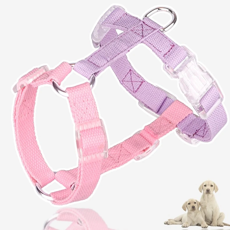 Color-coded Pet Leash Anti-breakaway Pet Chest Strap