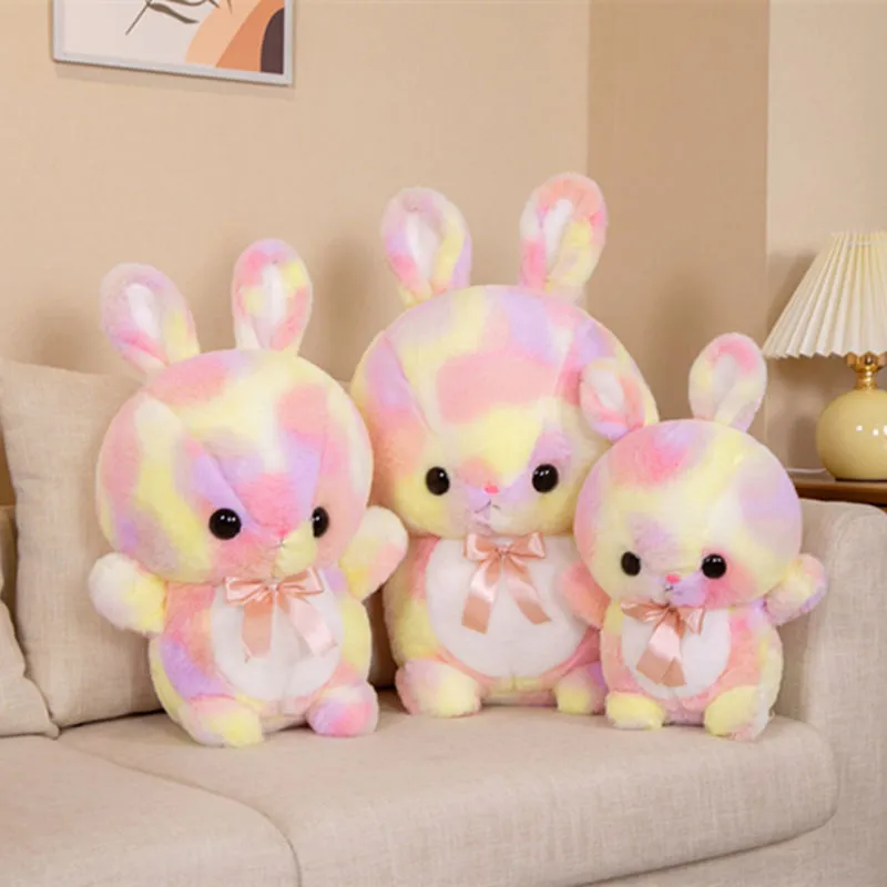 Dream Starry Sky Rainbow Rabbit Doll Plush Toy